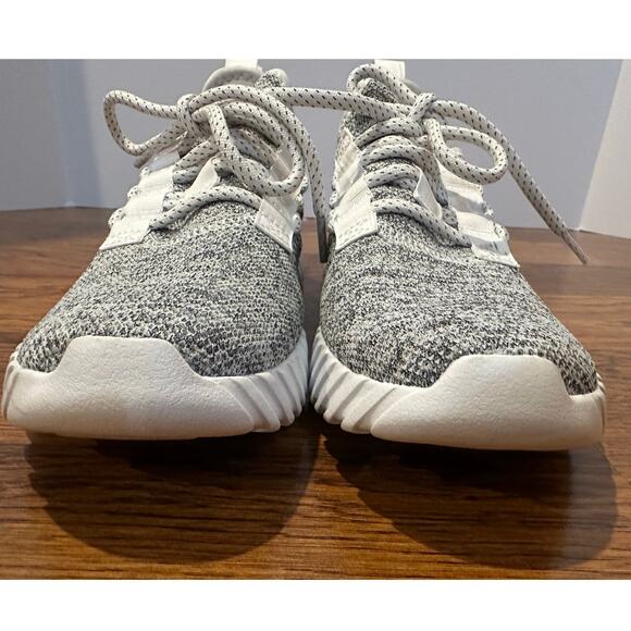 Adidas Women’s Kaptir Flow Knit Running Shoes Gray Sz 9 Lightweight Performance - Picture 4 of 10